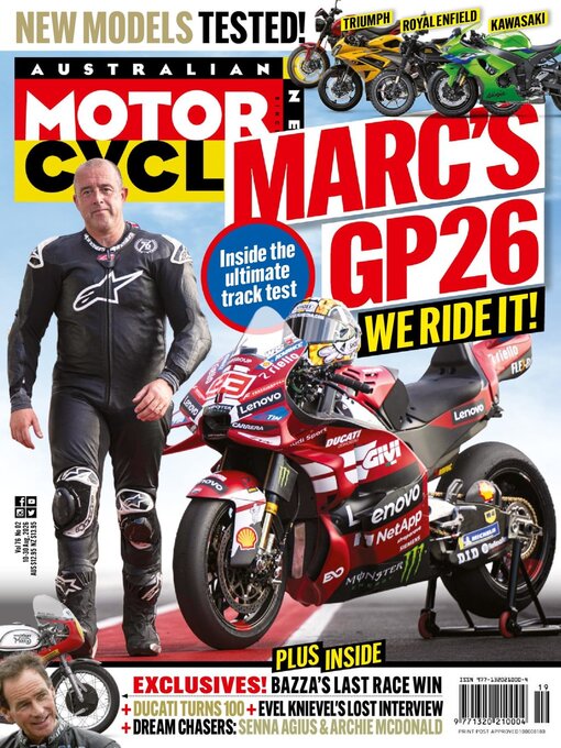 Cover image for Australian Motorcycle News